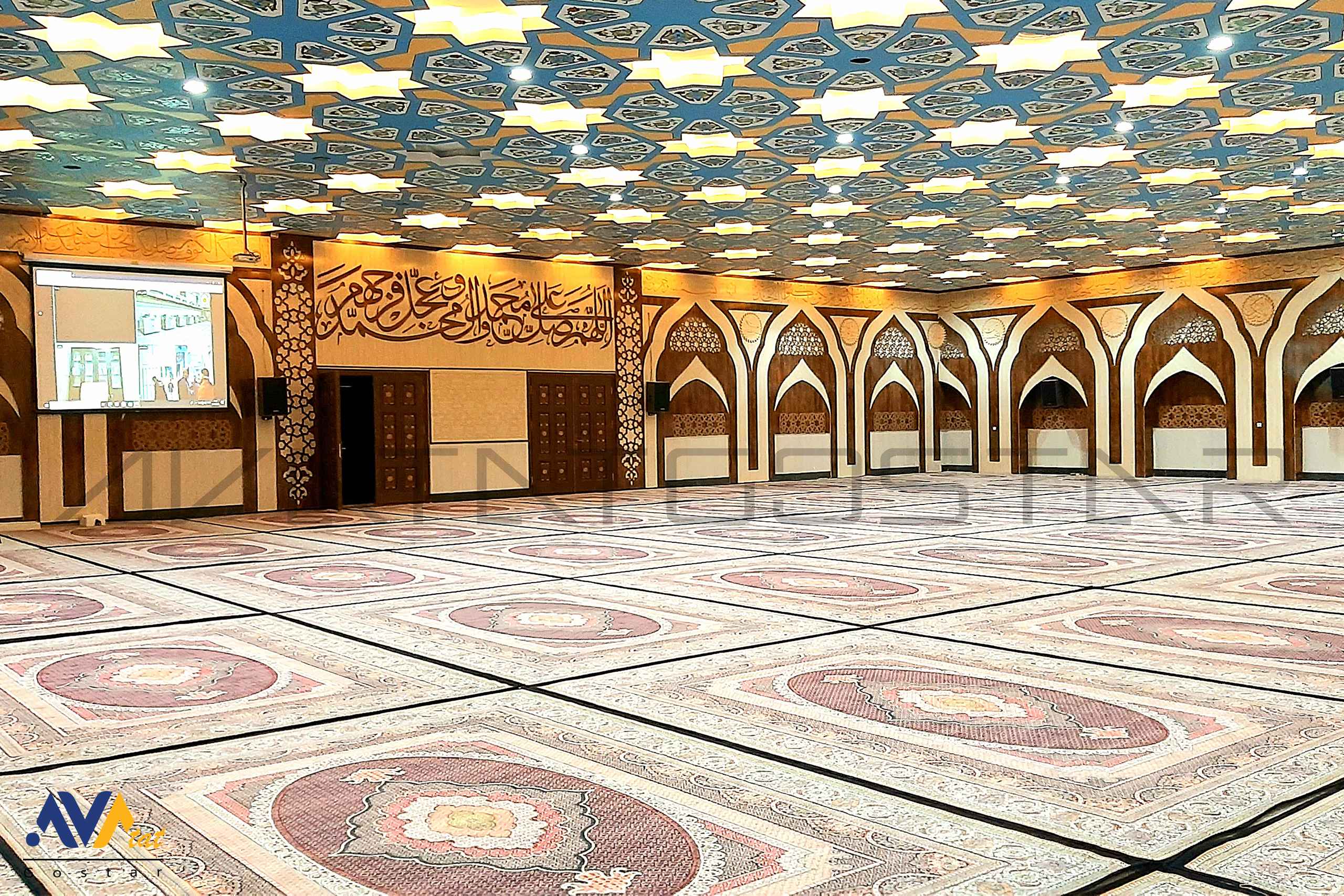 تجهیز سیستم صوت حسینیه فاتب | آواتات گستر