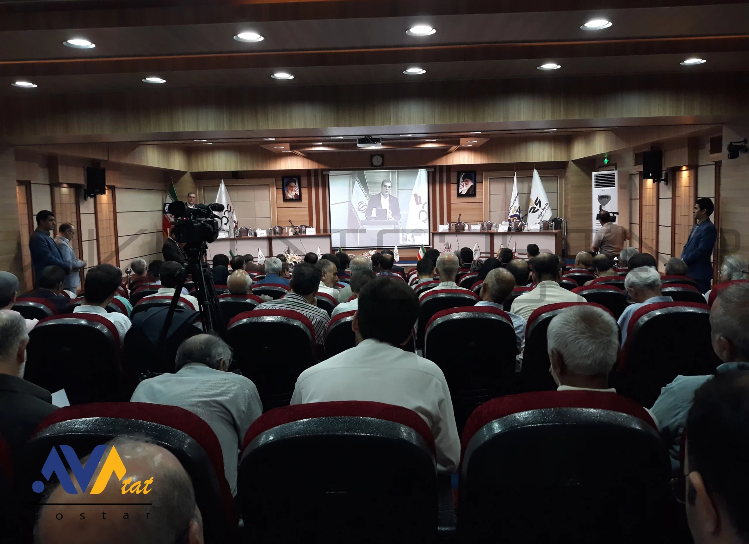 تجهیز سالن همایش نفت پاسارگاد | آواتات گستر